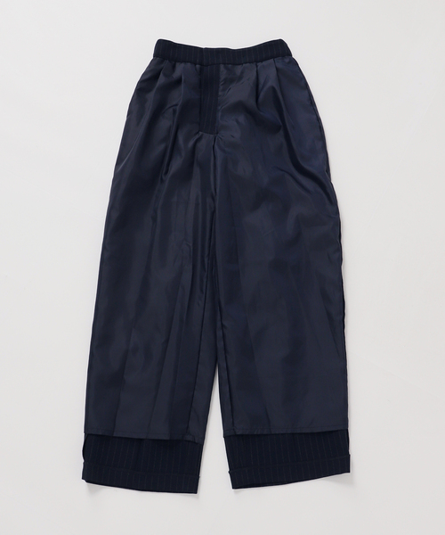 セール】《2点セット》手洗い可 / ジレ+2タックパンツセット（その他