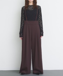 【SINN】サスペンダーワイドパンツ