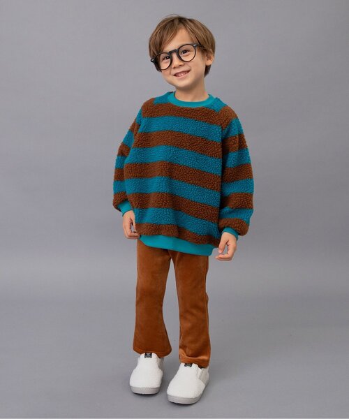 BREEZE（ブリーズ）の「ボアスリッポン（スニーカー・キッズ・ブラック/オフホワイト・17/16/15 /14/19/18）」の14枚目の写真