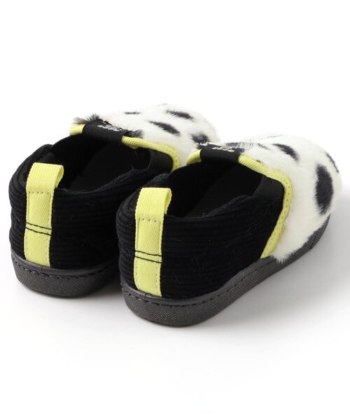 BREEZE（ブリーズ）の「ボアスリッポン（スニーカー・キッズ・ブラック/オフホワイト・17/16/15 /14/19/18）」の6枚目の写真