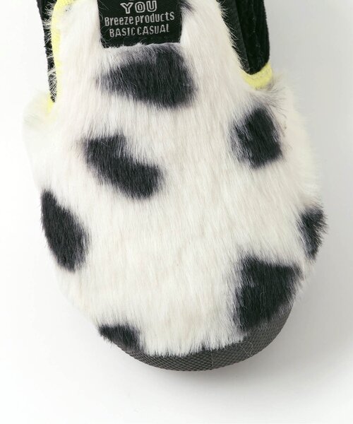 BREEZE（ブリーズ）の「ボアスリッポン（スニーカー・キッズ・ブラック/オフホワイト・17/16/15 /14/19/18）」の10枚目の写真