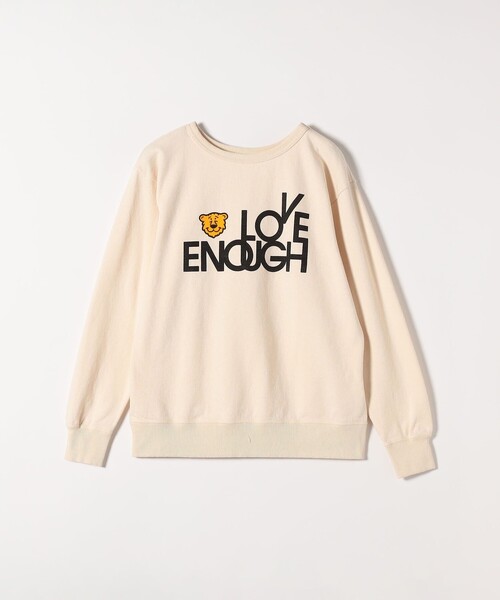 Mixta:〈洗濯機可能〉ラグラン ロゴ クルーネック プルオーバー