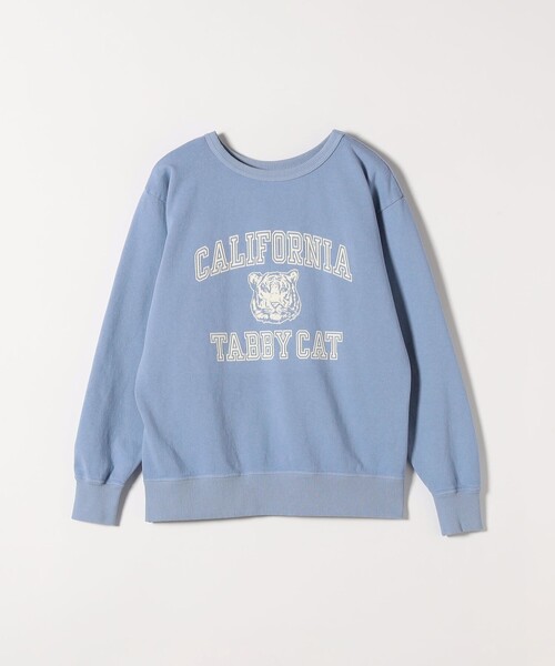 MIXTA（ミクスタ）の「Mixta:〈洗濯機可能〉ラグラン ロゴ クルーネック プルオーバー（スウェット・レディース・ライトブルー/ブラック/ネイビー/ナチュラル・ONE SIZE）」の21枚目の写真