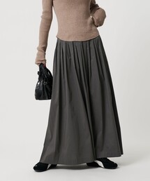 BEAUTY&YOUTH UNITED ARROWS（ビューティーアンドユースユナイテッドアローズ）の「ポリエステルコットン タックフレアスカート（スカート・レディース）」