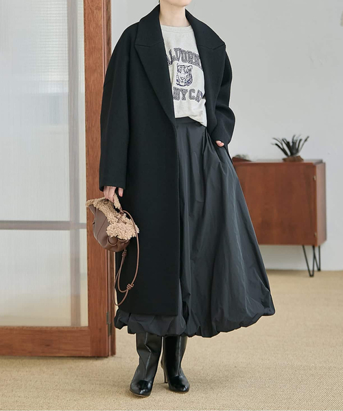 セール】ブークレ コクーンコート（その他アウター）｜journal