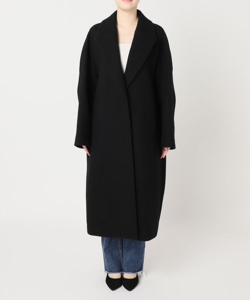 journal standard L'essage（ジャーナルスタンダードレサージュ）の「ブークレ コクーンコート（その他アウター・レディース・パープル/キャメル/ブラック・FREE）」の16枚目の写真