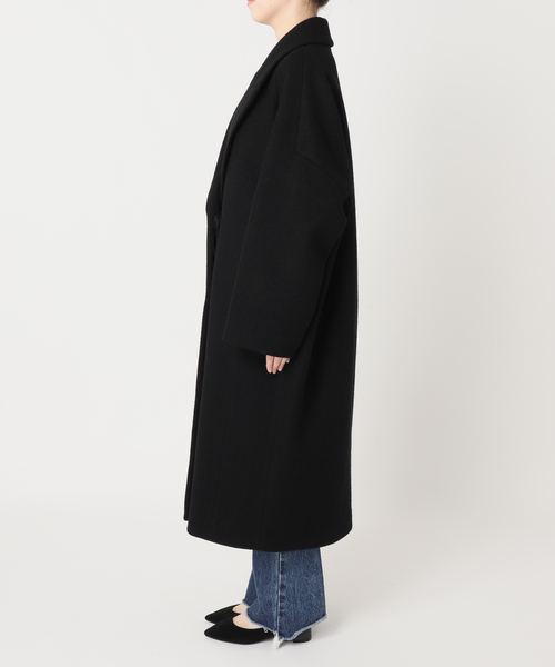 journal standard L'essage（ジャーナルスタンダードレサージュ）の「ブークレ コクーンコート（その他アウター・レディース・パープル/キャメル/ブラック・FREE）」の17枚目の写真