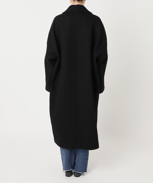 journal standard L'essage（ジャーナルスタンダードレサージュ）の「ブークレ コクーンコート（その他アウター・レディース・パープル/キャメル/ブラック・FREE）」の18枚目の写真