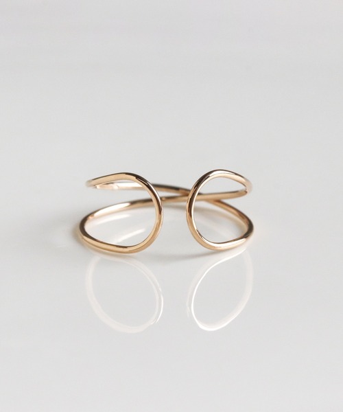 ゴールド クロス イヤーカフ | K10YG 【片耳用】