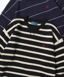 BEVERLY（ビバリー）の「BEVERLY HILLS POLO CLUB/ビバリーヒルズポロクラブ オーバーサイズ ニット ロゴ ワンポイント刺繍 クルーネック セーター/レディース メンズ（ニット/セーター）」