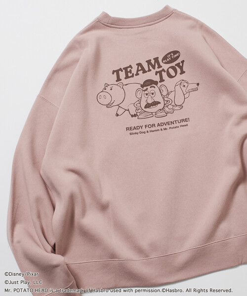 セール】限定展開 TOY STORY/トイ・ストーリー/別注 バックプリント