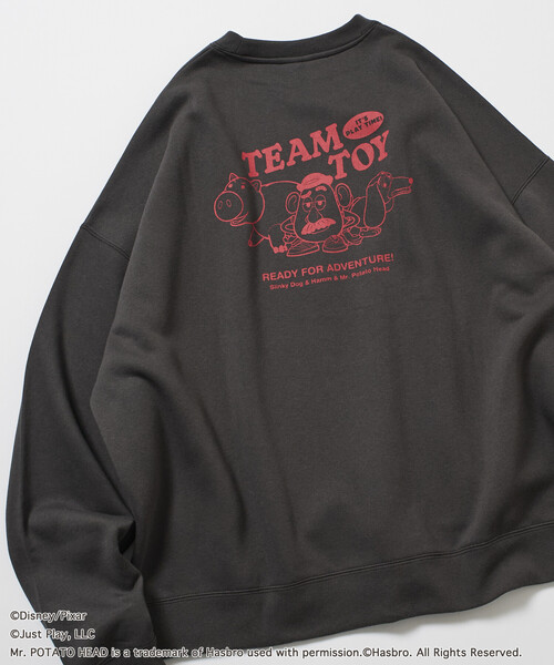 トイ・ストーリー2 ビンテージ　スウェット　バックプリント　キャスト トイ・ストーリー2 ビンテージ スウェット バックプリント キャスト