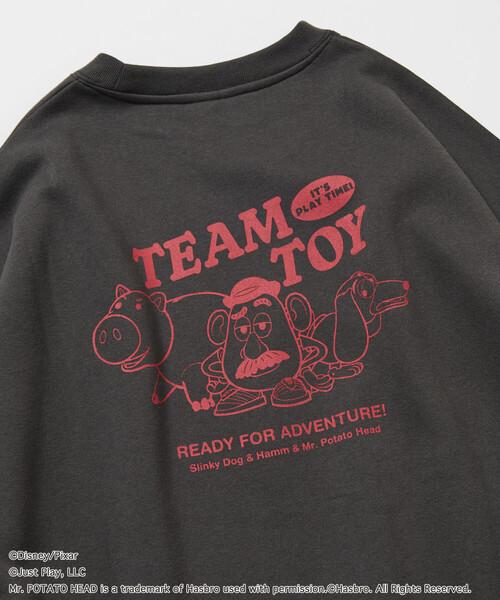 セール】限定展開 TOY STORY/トイ・ストーリー/別注 バックプリント