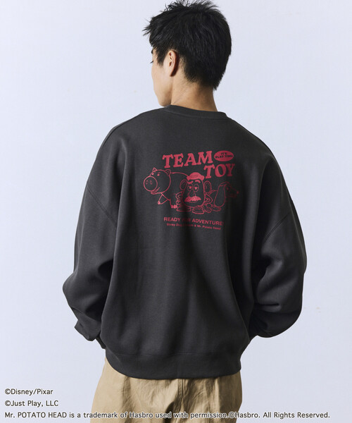 トイ・ストーリー2 ビンテージ　スウェット　バックプリント　キャスト トイ・ストーリー2 ビンテージ スウェット バックプリント キャスト