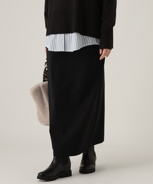 Elura（エルーラ）の「ハイテンションスカート/596027（スカート・レディース・ブラック/カーキ・MEDIUM/LARGE）」の2枚目の写真