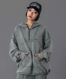 HEART AND WING ZIP UP SWEAT HOODIE（パーカー）｜X-girl（エックス