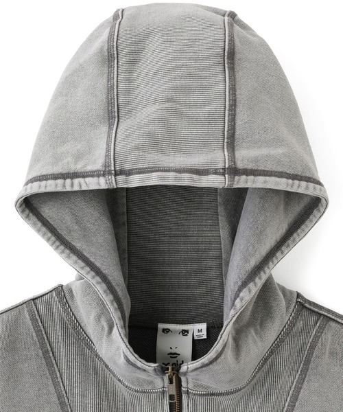 BLEACHED ANORAK SWEAT TOP（パーカー）｜X-girl（エックスガール）の