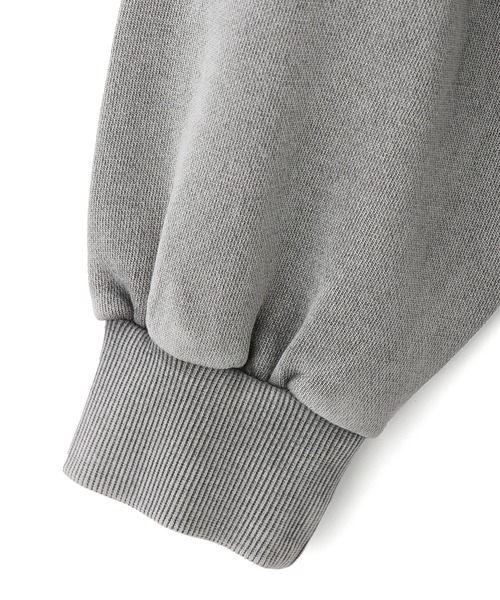 X-girl（エックスガール）の「BLEACHED ANORAK SWEAT TOP（パーカー・レディース・グレー/ライトブルー/ピンク・S/M）」の15枚目の写真