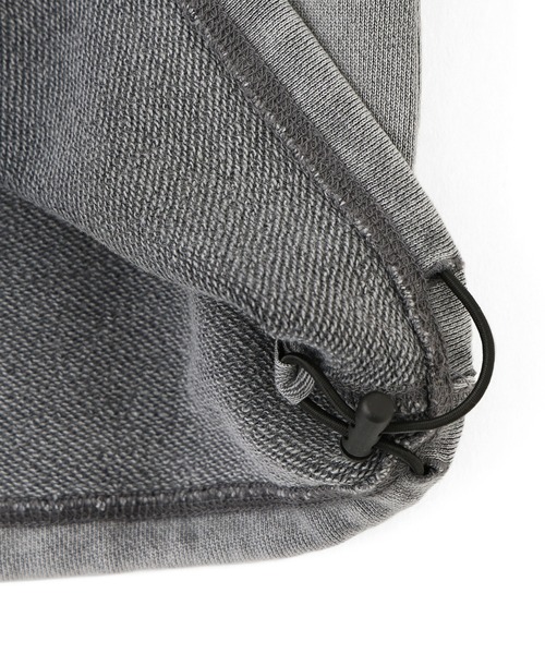 X-girl（エックスガール）の「BLEACHED ANORAK SWEAT TOP（パーカー・レディース・グレー/ライトブルー/ピンク・S/M）」の16枚目の写真