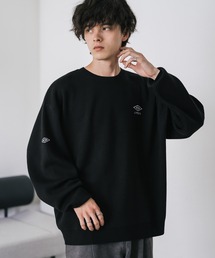 UMBRO✖️SINSS ニットセーター ブラック SINSS（シンス）の「UMBRO × SINSS / Oversized knit / オーバー