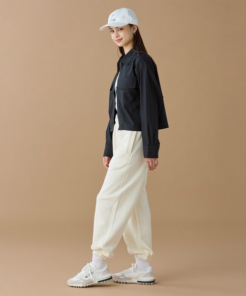 LACOSTE（ラコステ）の「裏パイルスウェットジョガーパンツ（スウェットパンツ・レディース・ブラック/オフホワイト/ダークブラウン・34/38/36/40）」の15枚目の写真