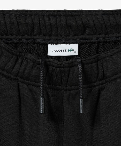 LACOSTE（ラコステ）の「裏パイルスウェットジョガーパンツ（スウェットパンツ・レディース・ブラック/オフホワイト/ダークブラウン・34/38/36/40）」の9枚目の写真