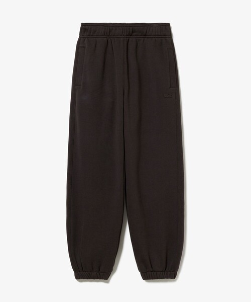 LACOSTE（ラコステ）の「裏パイルスウェットジョガーパンツ（スウェットパンツ・レディース・ブラック/オフホワイト/ダークブラウン・34/38/36/40）」の5枚目の写真