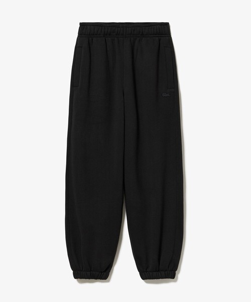 LACOSTE（ラコステ）の「裏パイルスウェットジョガーパンツ（スウェットパンツ・レディース・ブラック/オフホワイト/ダークブラウン・34/38/36/40）」の4枚目の写真