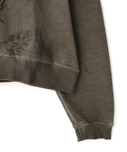 DANKE SCHON(ダンケシェーン)の「DankeSchon/ダンケシェーン/BURN CREWNECK(スウェット・レディース・ベージュ・M/L)」の11枚目の写真