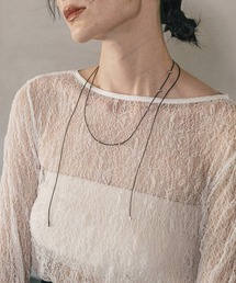 LEPSIM | 《オフィスライン》コードアソートチョーカー 592450(ネックレス)