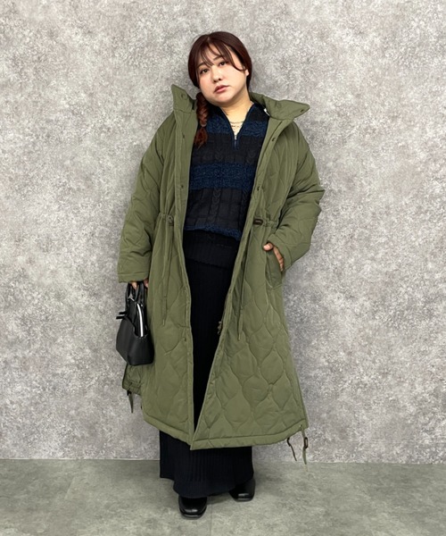 GEVS.（ジェイヴィス）の「ハーフジップポロニット＜大きいサイズ有＞GEVS.（ニット/セーター・レディース・ブラック系/ネイビー系・L/M/5L/4L/3L/LL）」の9枚目の写真