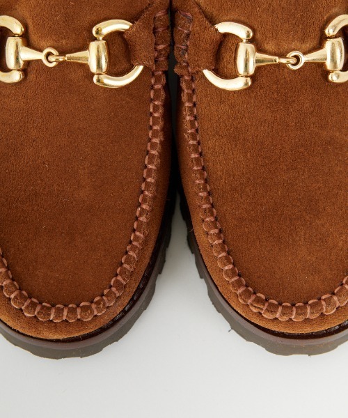 ARTESANOS（アルテサノス）の「[ARTESANOS/アルテサノス] 別注 スエード ビットローファー（その他シューズ・レディース・ブラウン・36/37/38）」の12枚目の写真