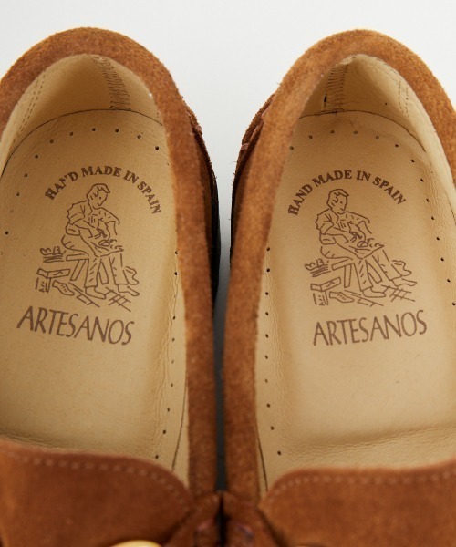 ARTESANOS（アルテサノス）の「[ARTESANOS/アルテサノス] 別注 スエード ビットローファー（その他シューズ・レディース・ブラウン・36/37/38）」の13枚目の写真