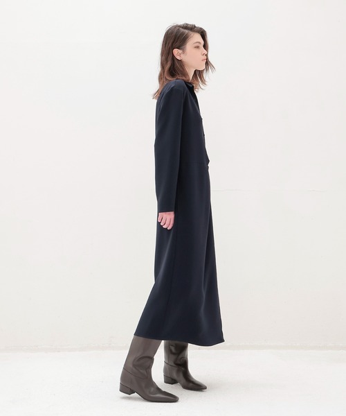 DRESSLAVE(ドレスレイブ)の「TA cachecoeur like dress(カシュクールライクドレス)(ワンピース・レディース・ネイビー/バーガンディー・38)」の12枚目の写真