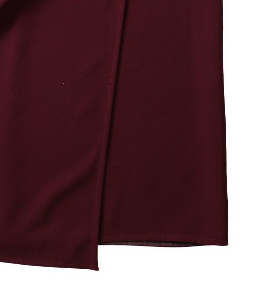 DRESSLAVE(ドレスレイブ)の「TA cachecoeur like dress(カシュクールライクドレス)(ワンピース・レディース・ネイビー/バーガンディー・38)」の21枚目の写真