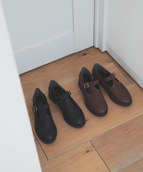 URBAN RESEARCH DOORS（アーバンリサーチドアーズ）の「Tストラップローファー（ローファー・レディース・ブラック/ブラウン・37/36/38）」の5枚目の写真