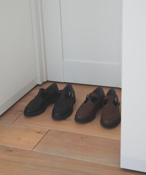 URBAN RESEARCH DOORS（アーバンリサーチドアーズ）の「Tストラップローファー（ローファー・レディース・ブラック/ブラウン・37/36/38）」の6枚目の写真