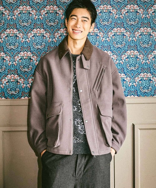 niko and… ブルゾン アウター ウーリーテックハンティングブルゾン ウーリーテックハンティングブルゾン（ブルゾン）｜niko and