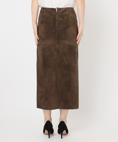 EVERYDAY I LIKE.（エヴリディアイライク）の「*スエードタイトスカート（スカート・レディース・ウッド・38/36）」の13枚目の写真