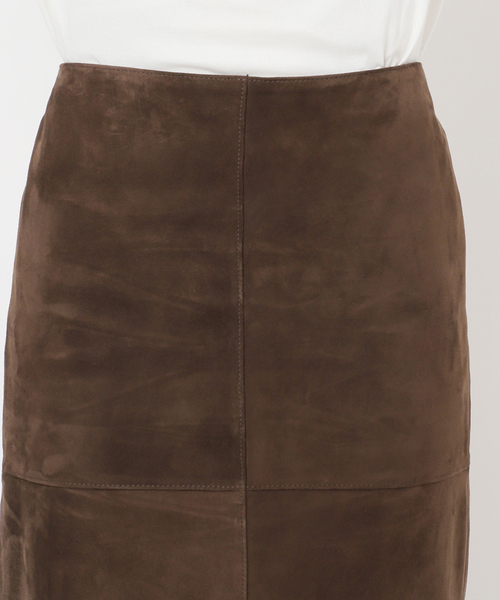 EVERYDAY I LIKE.（エヴリディアイライク）の「*スエードタイトスカート（スカート・レディース・ウッド・38/36）」の15枚目の写真