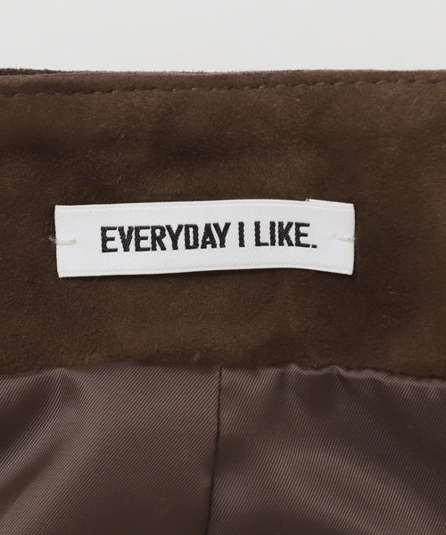 EVERYDAY I LIKE.（エヴリディアイライク）の「*スエードタイトスカート（スカート・レディース・ウッド・38/36）」の19枚目の写真