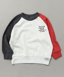 BREEZE | 【WEB限定/ジュニア対応】ラグランワンポイントトレーナー(スウェット)