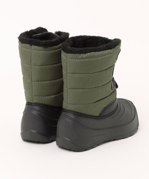 ASBee（アスビー）の「SPEED WING スピードウィング キッズ ボア付きウィンターブーツ【防水/防寒/軽量】 1233（ブーツ・キッズ・ブラック/カーキ・20.0cm/21.0cm/22.0cm/23.0cm/24.0cm）」の3枚目の写真