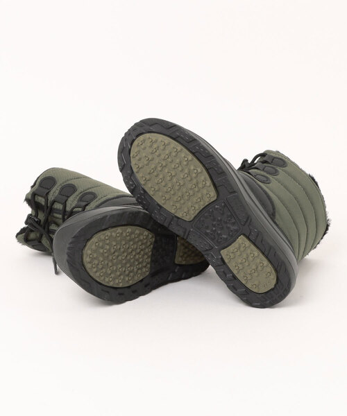 ASBee（アスビー）の「SPEED WING スピードウィング キッズ ボア付きウィンターブーツ【防水/防寒/軽量】 1233（ブーツ・キッズ・ブラック/カーキ・20.0cm/21.0cm/22.0cm/23.0cm/24.0cm）」の4枚目の写真