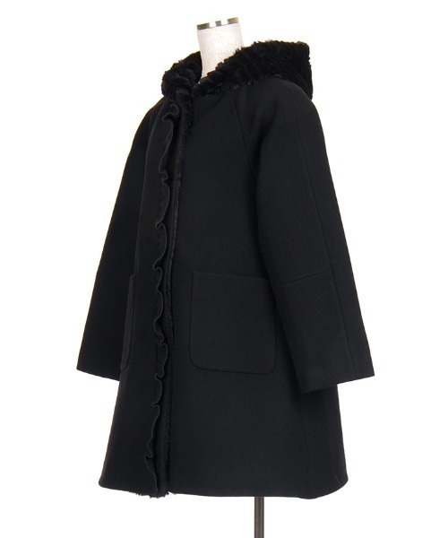 フードファーウールコート（その他アウター）｜Chesty（チェスティー