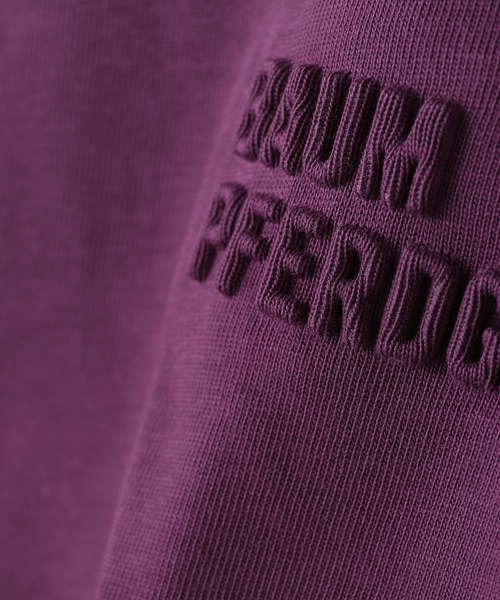 BAUM UND PFERDGARTEN（バウムウンドヘルガーデン）の「BAUM UND PFERDGARTEN/バウム ウンド ヘルガーデン logo tee JANINA24502（Tシャツ/カットソー・レディース・パープル・FREE）」の6枚目の写真