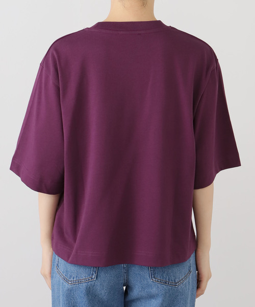 BAUM UND PFERDGARTEN（バウムウンドヘルガーデン）の「BAUM UND PFERDGARTEN/バウム ウンド ヘルガーデン logo tee JANINA24502（Tシャツ/カットソー・レディース・パープル・FREE）」の9枚目の写真