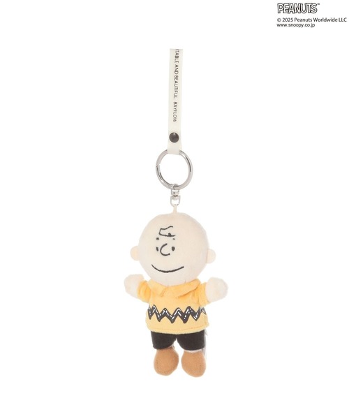 PEANUTS（ピーナッツ）の「【PEANUTS×BAYFLOW】ヌイグルミチャーム（クッション/クッションカバー・レディース・ホワイト/ブラウン・ONESIZE）」の3枚目の写真