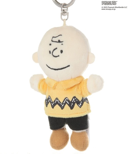 PEANUTS（ピーナッツ）の「【PEANUTS×BAYFLOW】ヌイグルミチャーム（クッション/クッションカバー・レディース・ホワイト/ブラウン・ONESIZE）」の4枚目の写真