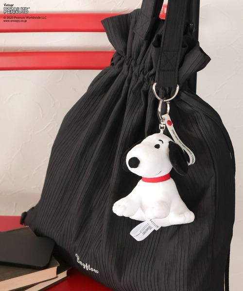 PEANUTS（ピーナッツ）の「【PEANUTS×BAYFLOW】ヌイグルミチャーム（クッション/クッションカバー・レディース・ホワイト/ブラウン・ONESIZE）」の17枚目の写真